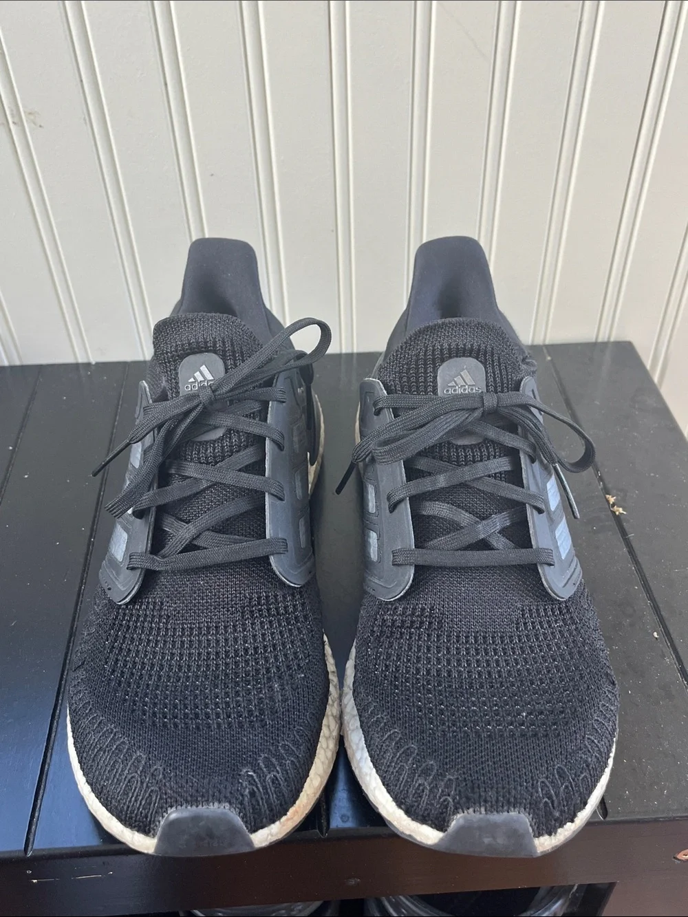 Adidas Black and White Ultraboost Size 10.5